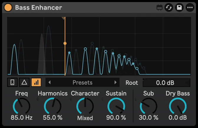 Bass Enhancer: Delta