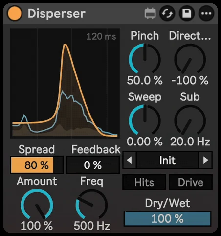 Disperser: Hits and Drive