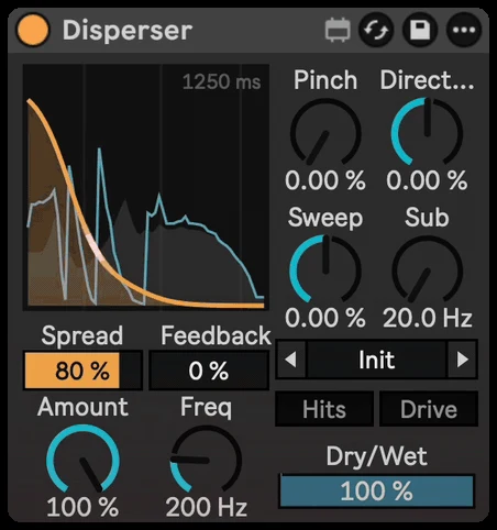 Disperser: 12 presets