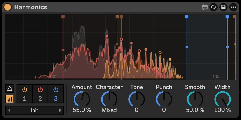 Harmonics: 115 presets