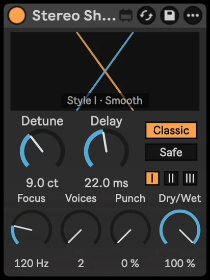 Stereo Shift: Classic / Safe