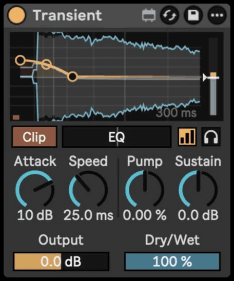 Transient: Clip, Auto Gain and Listen